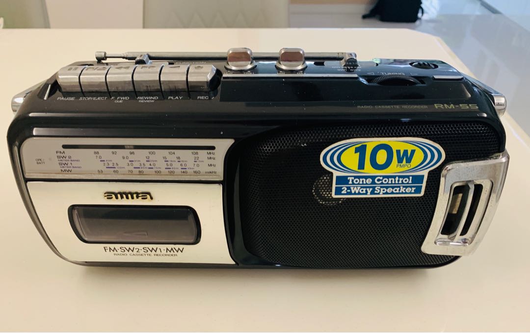 Aiwa cassette player RM55, Audio, Portable Music Players on Carousell