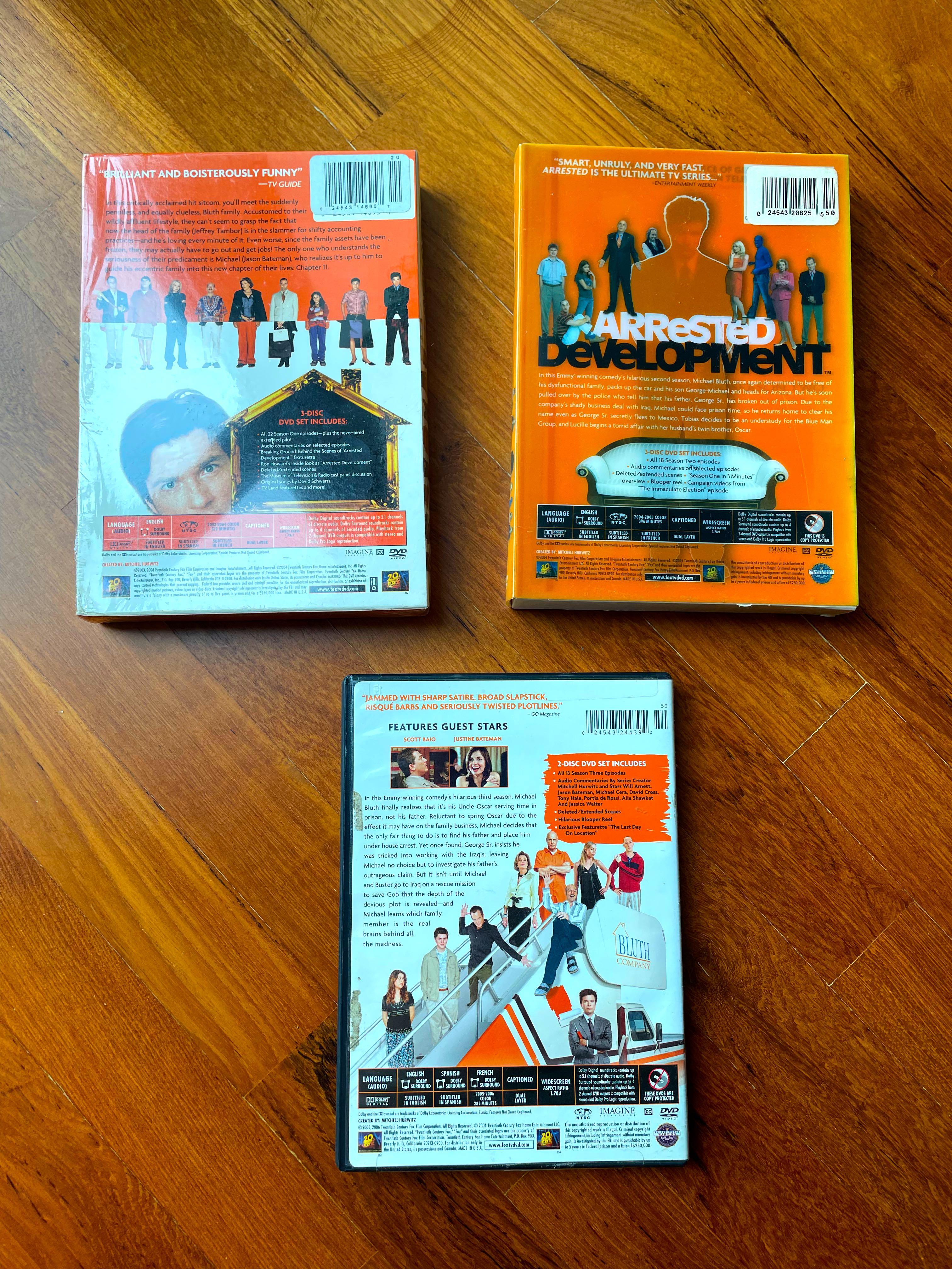 Arrested Development DVD Complete Set Season 13, Hobbies & Toys, Music