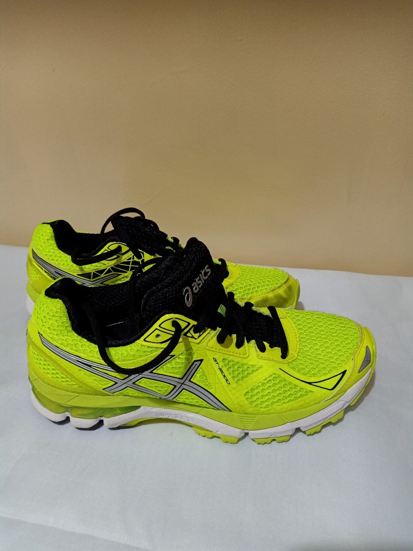 asics shoes neon