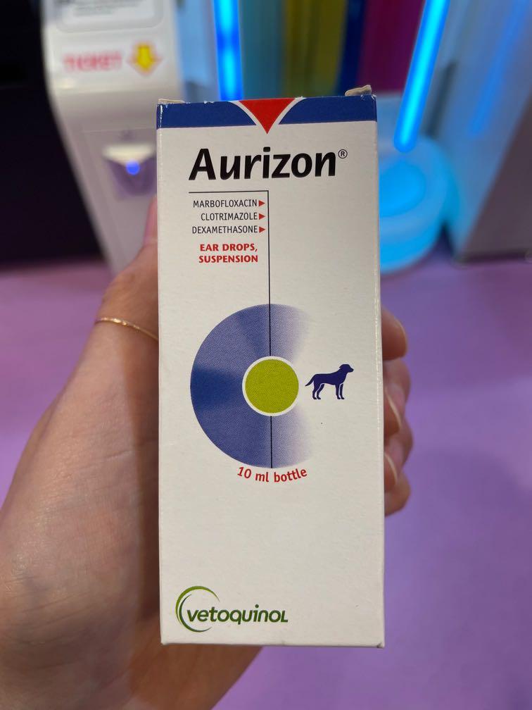 Aurizon ear drops, 寵物用品, 寵物衣服 Carousell