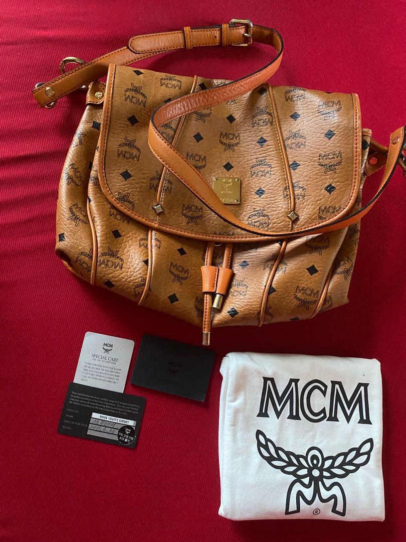 Authentic 💯👍🏽 MCM bag, Luxury, Bags & Wallets on Carousell