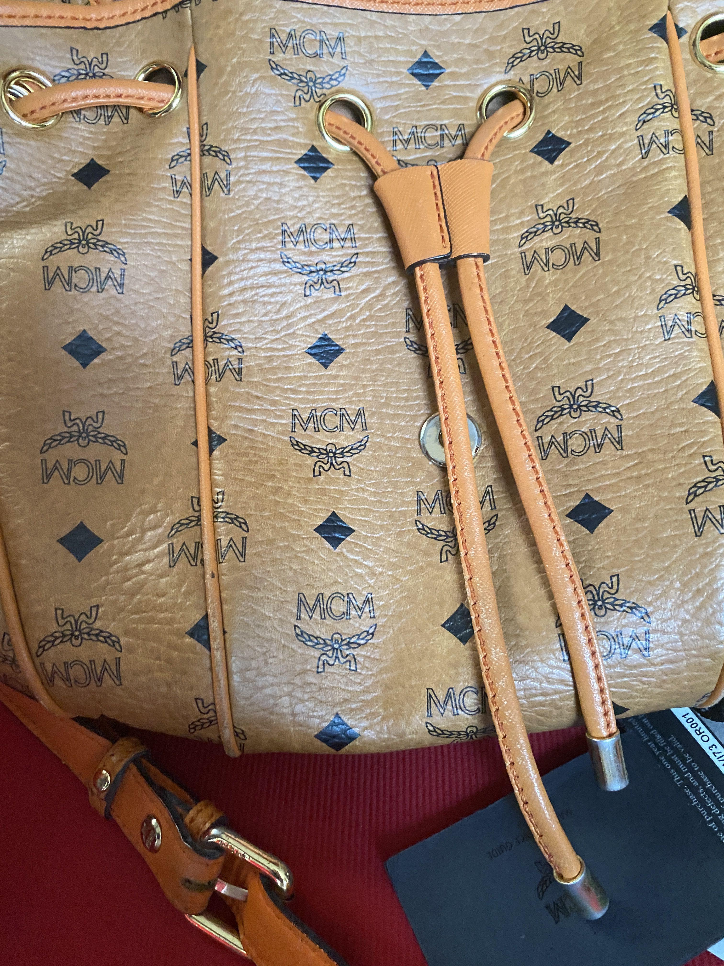 💯% Authentic MCM wallet, Luxury, Bags & Wallets on Carousell