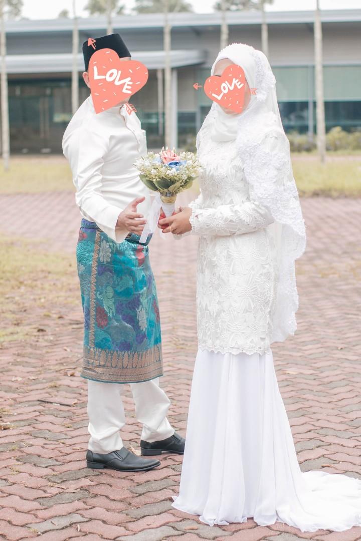 Baju Nikah Perempuan Untuk Dijual Percuma Handlace New Dan Kasut Jelly New Women S Fashion Bridal Wear On Carousell