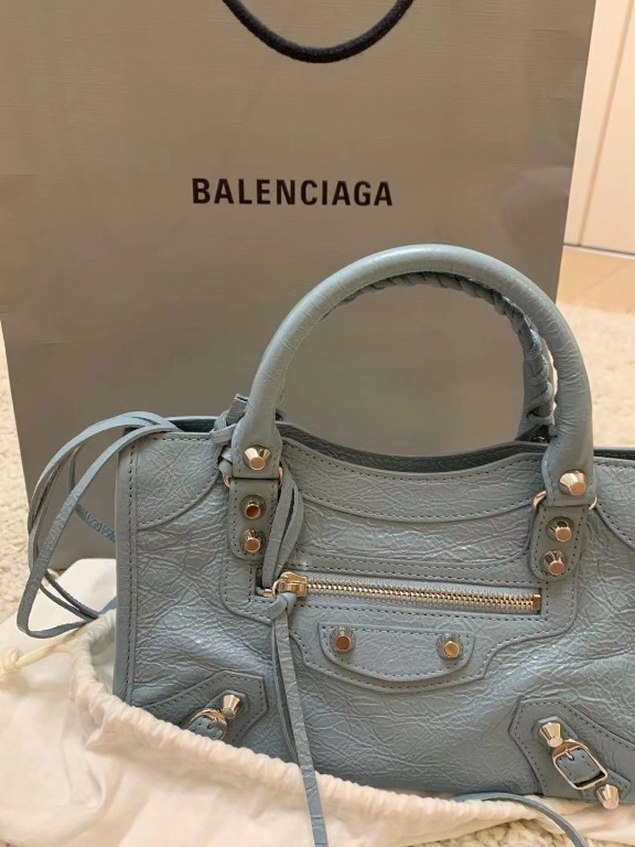 Baby blue balenciaga bag new arrivals