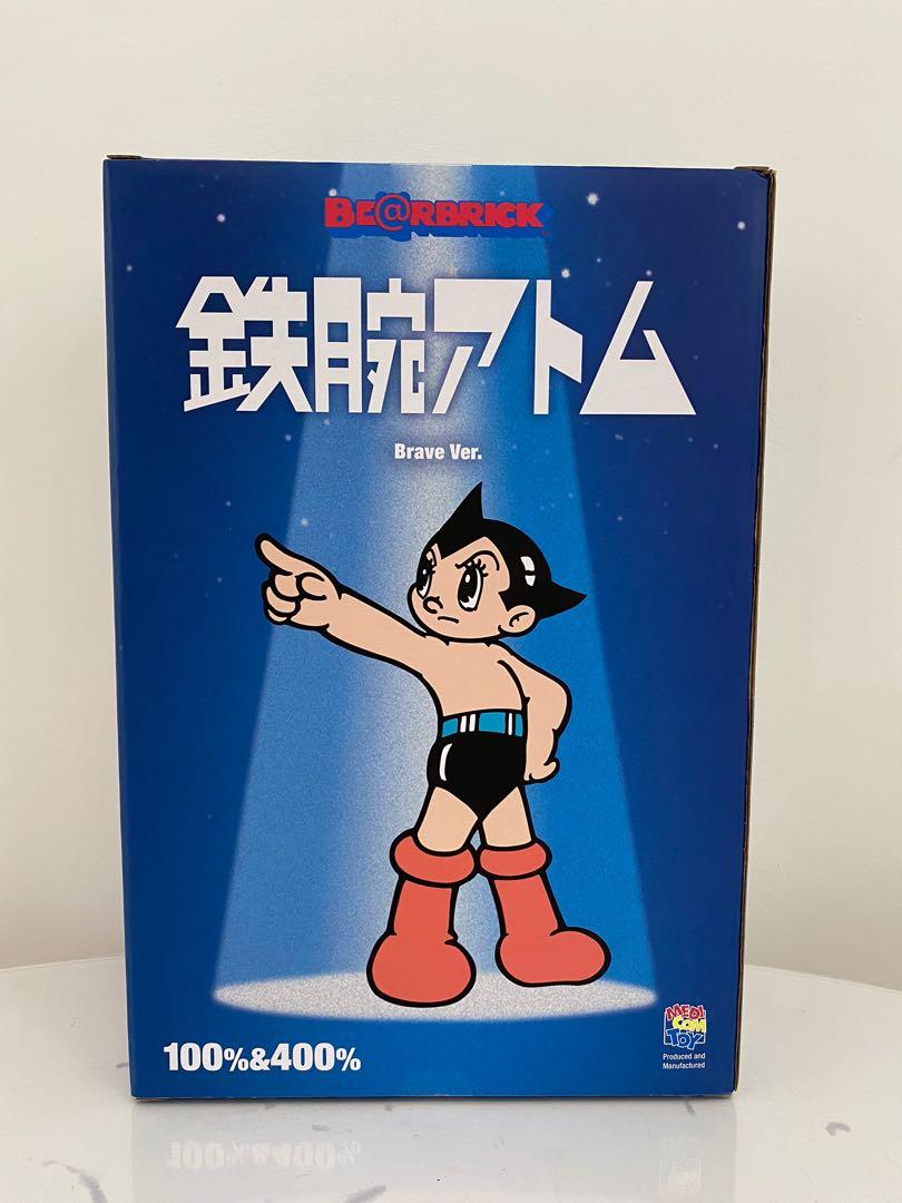 Bearbrick 阿童木鐵腕小飛俠Astro boy 400% + 100%, 興趣及遊戲, 玩具