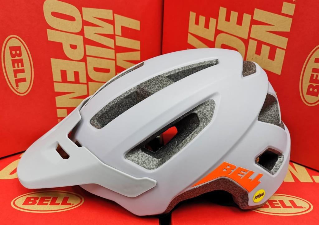 Bell nomad deals helmet grey orange