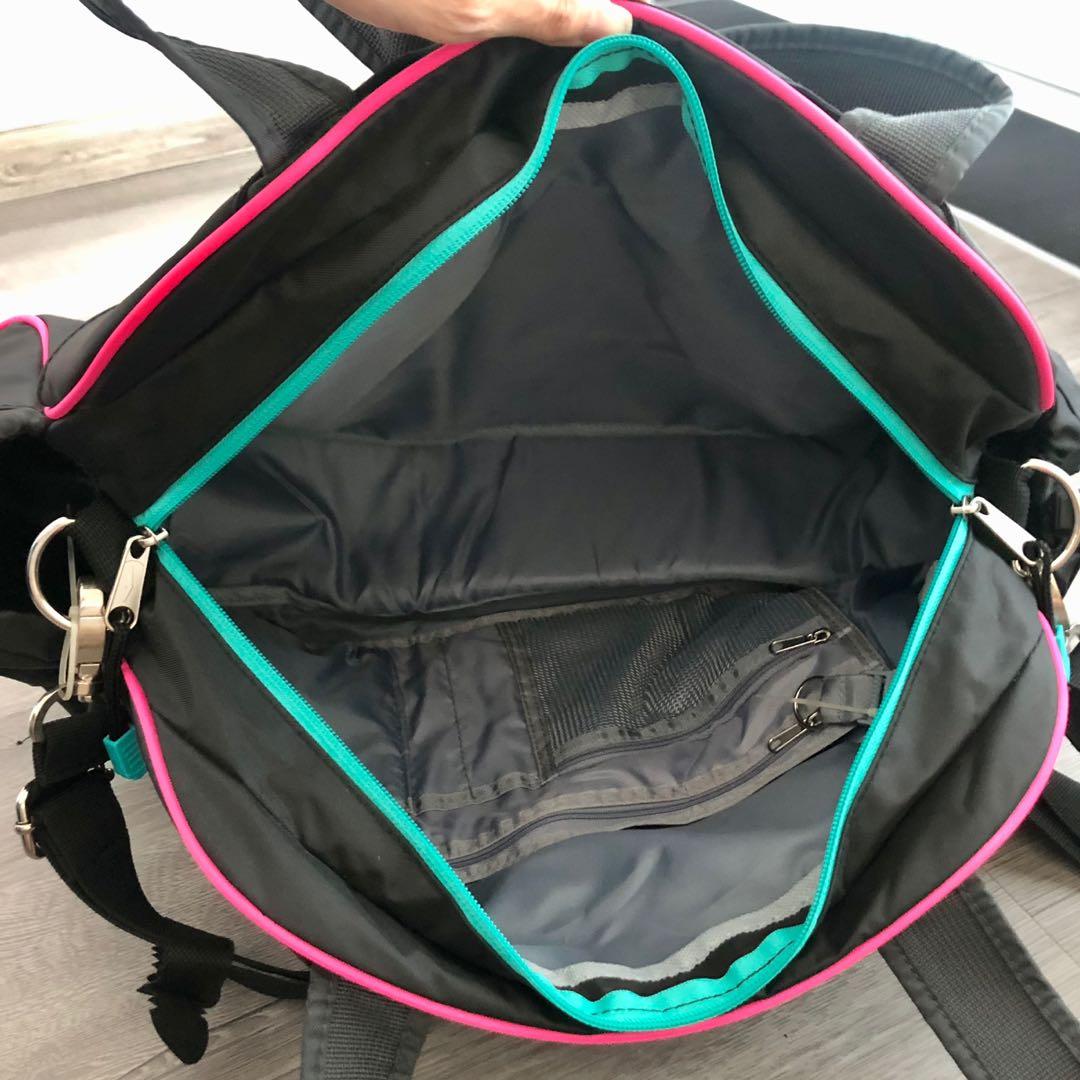 Avia 20 Liter Midnight Mauve Yoga Mat Carry Sports Bag, Unisex