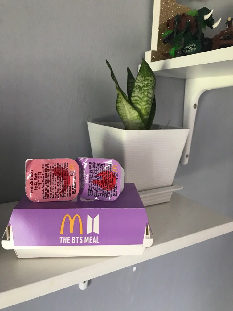 BTS meal chicken mcnuggets container, K-Wave on Carousell