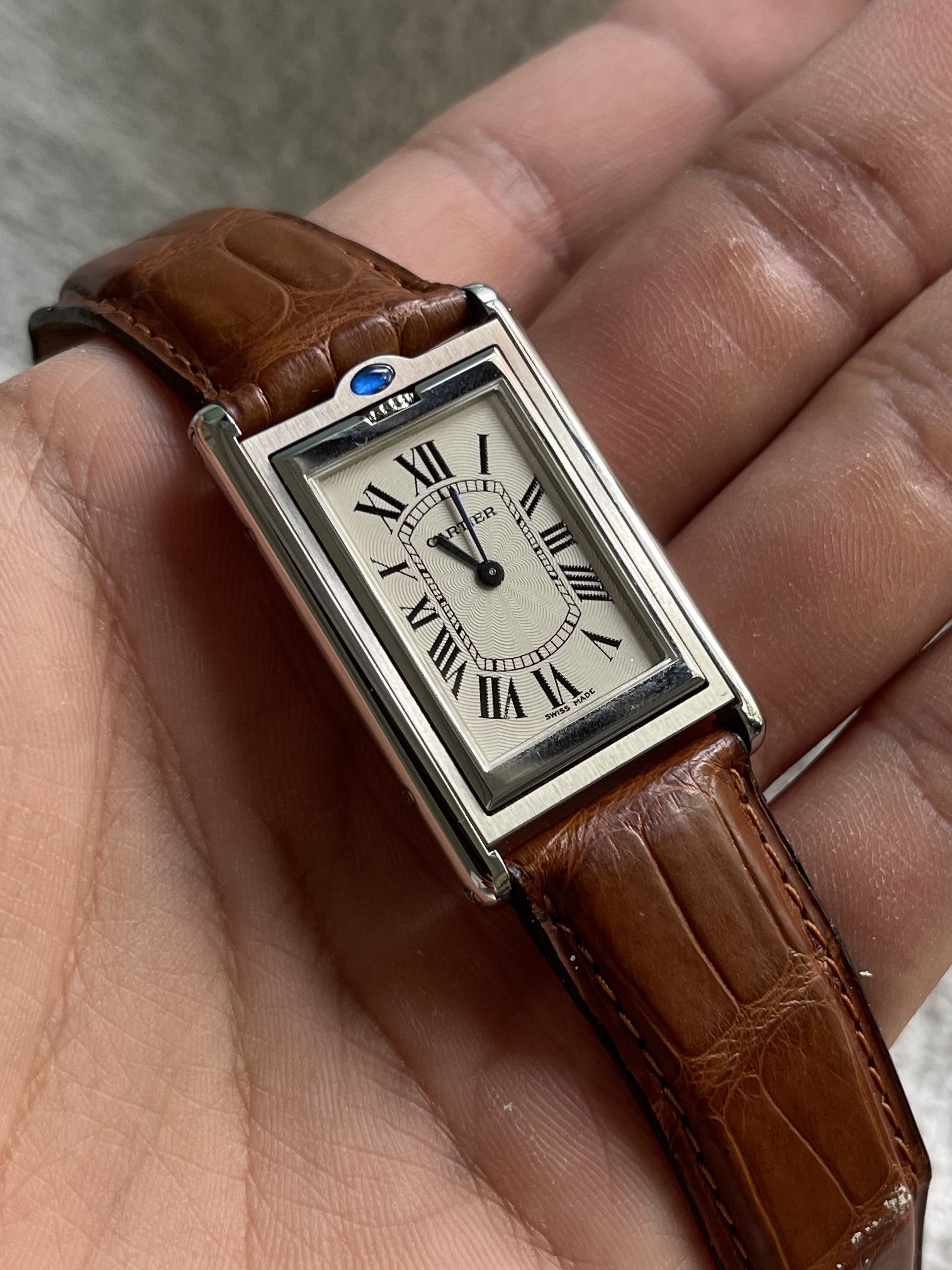 Cartier sales basculante mechanical