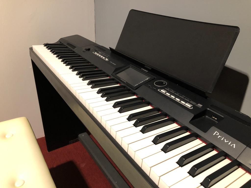 Casio store keyboard showroom
