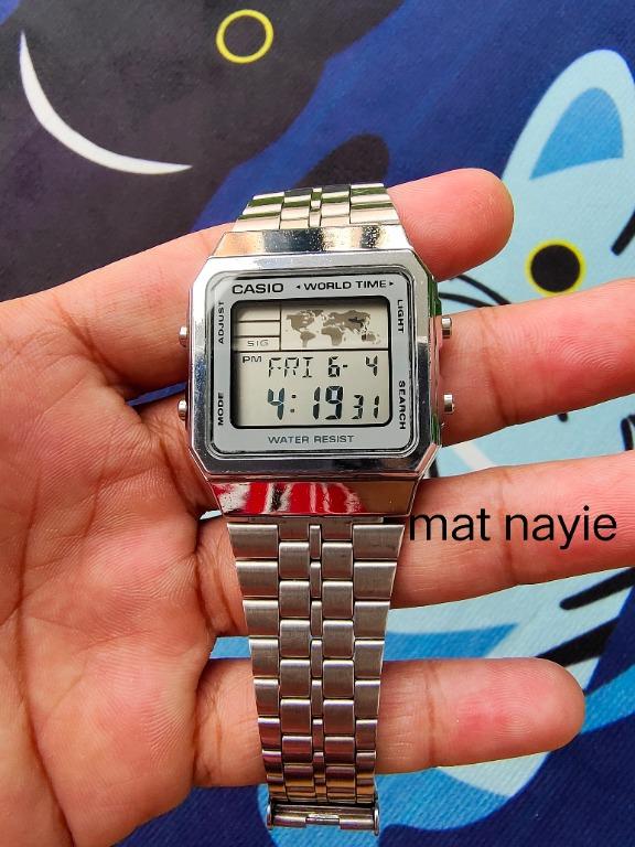 Jam casio world time 2025