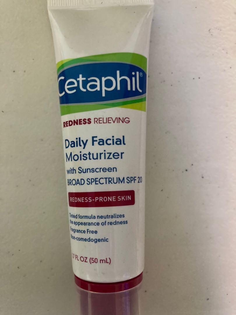 Cetaphil Redness Relieving Mositurizer (Category: Face Care) located in Quezon City. Submitted by mkmsells (Listing ID 1091972706, Image 1). Description: Cetaphil redness relieving daily moisturizer with sunscreen, 50ml. Tested only. Authentic, store-bought from the US. P690, expriry 05/2022. sf c/o buyer #cetaphil #moisturizer #redness relieving.