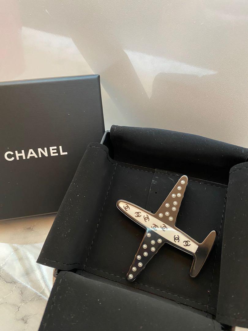 Chanel airplane new arrivals brooch