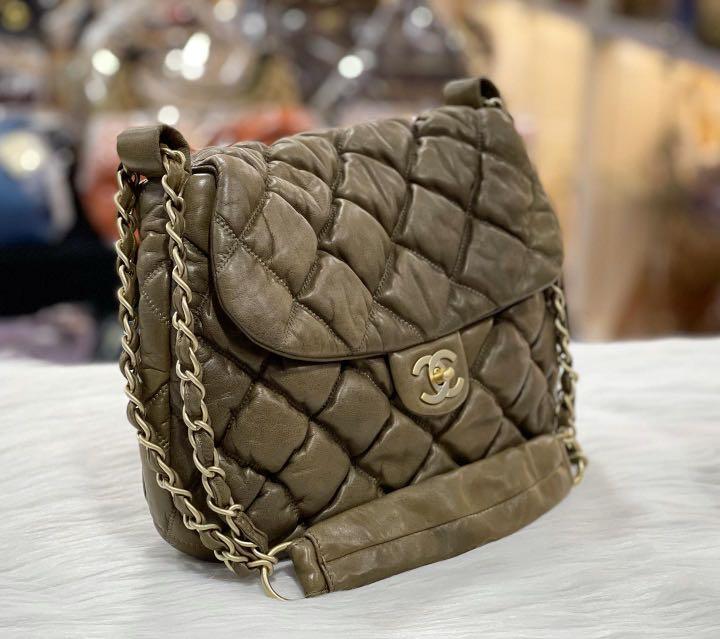 Chanel Bubble Quilted Flap Bag