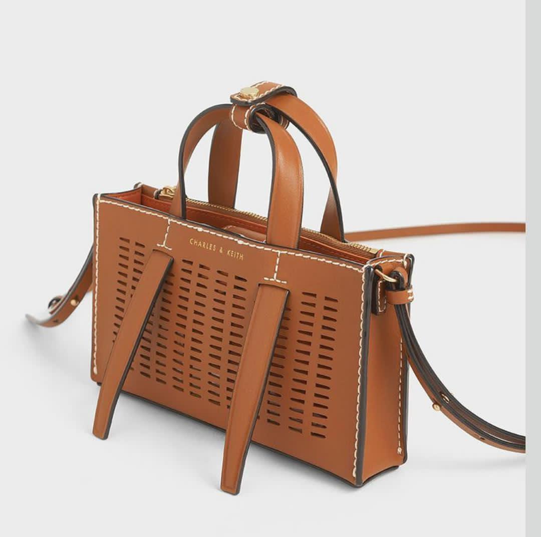 Charles and keith outlet laser cut bag