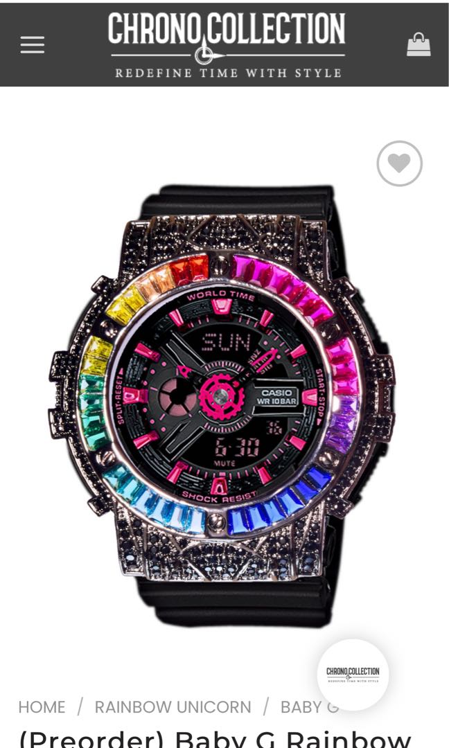 Baby g chrono best sale collection