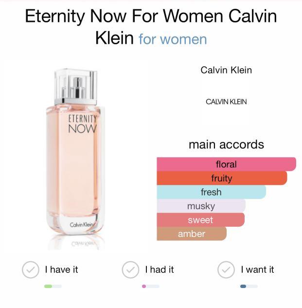 Calvin klein eternity sale now 50 ml