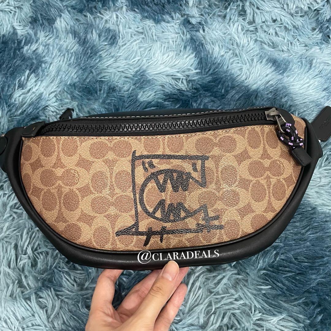 Coach dinosaur online fanny pack