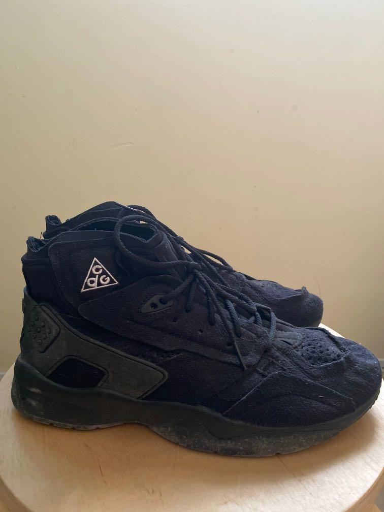 Comme Des Garcons x Nike Air Mowabb Black Men s Fashion Footwear Sneakers on Carousell