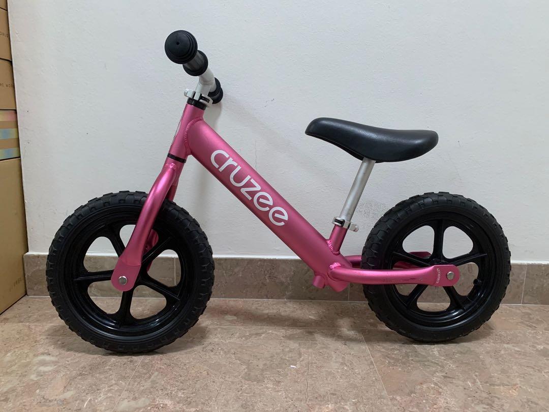 Cruzee balance discount bike pink