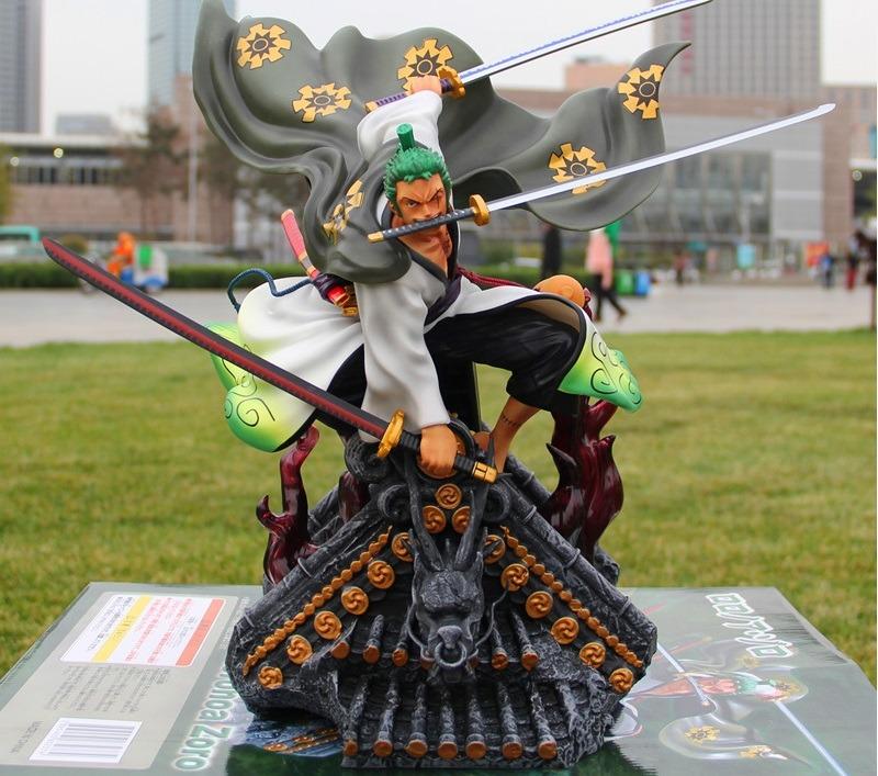 海賊王one Piece 和之國三刀流劍客和服索隆 40cm 玩具 遊戲類 玩具 Carousell