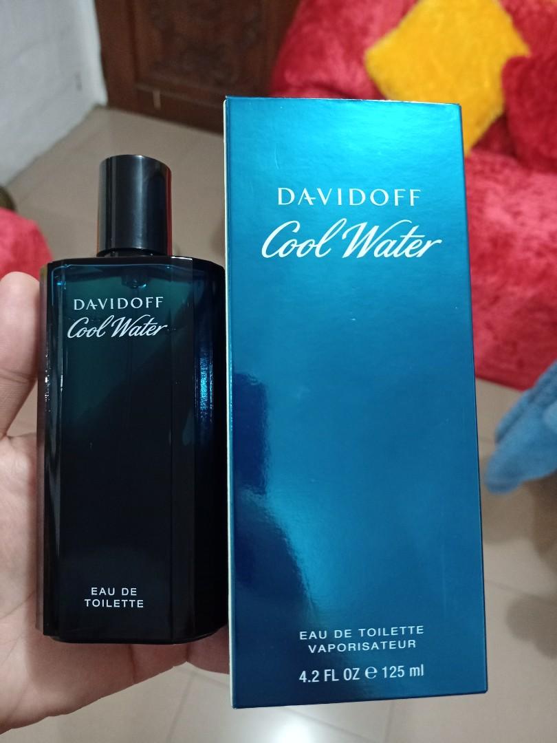 Original Davidoff Cool Water 125ml, Beauty & Personal Care, Fragrance