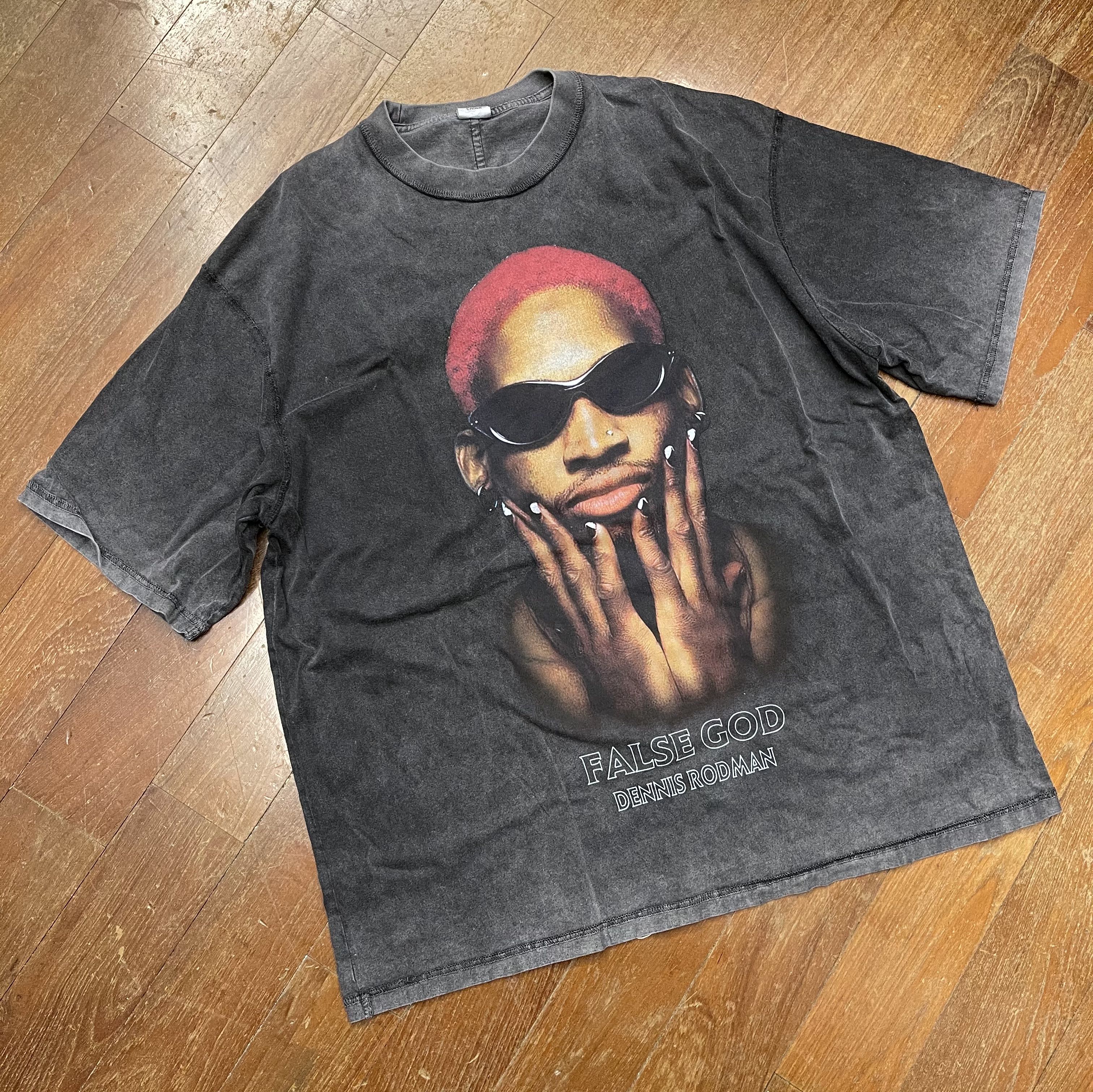 Dennis Rodman False God t-shirt, Men's 