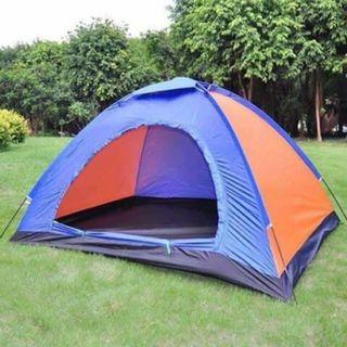 Dome Camping Tent (Multicolor)