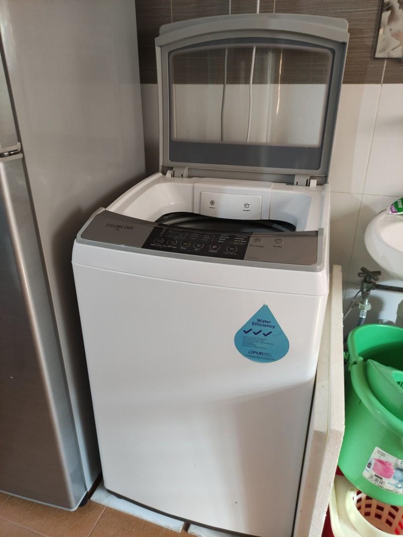 Electrolux Top Load Cyclonic Care 8kg Washing Machine EWT805WN (3 ticks