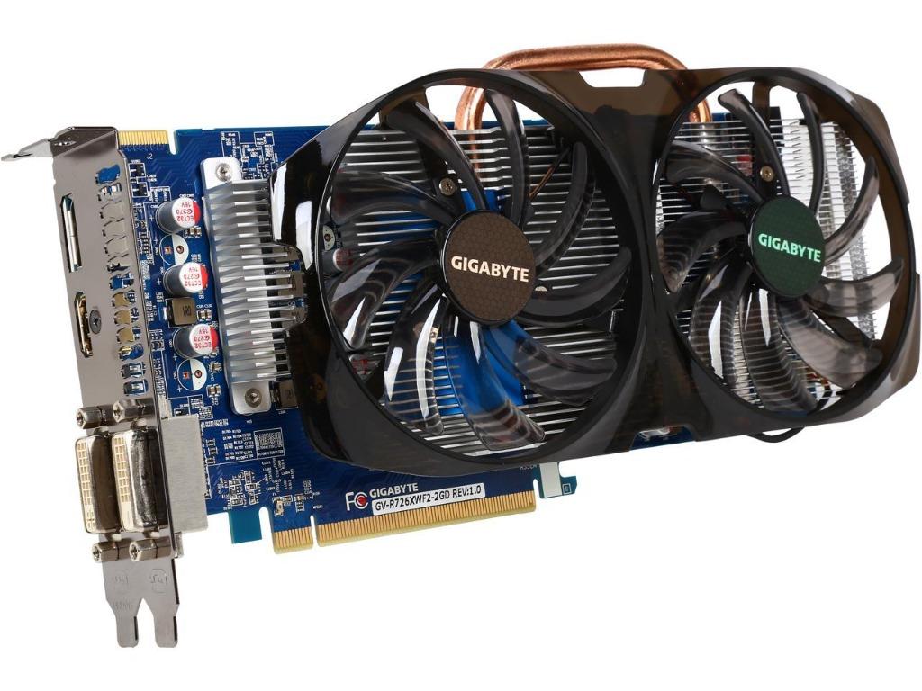 GIGABYTE AMD Radeon R7 260X 2GB GDDR5 PCI Express 3.0 Video Card GV R726XWF2 2GD