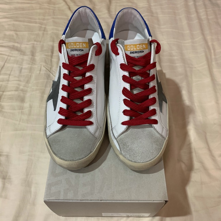 Golden goose outlet red laces