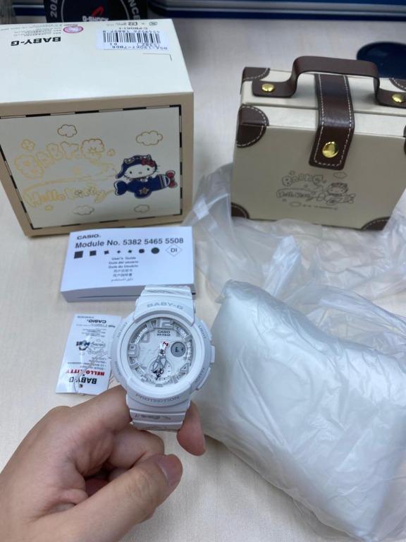 BABY G HELLO KITTY x G SHOCK BGA 190KT 7BDR 5382