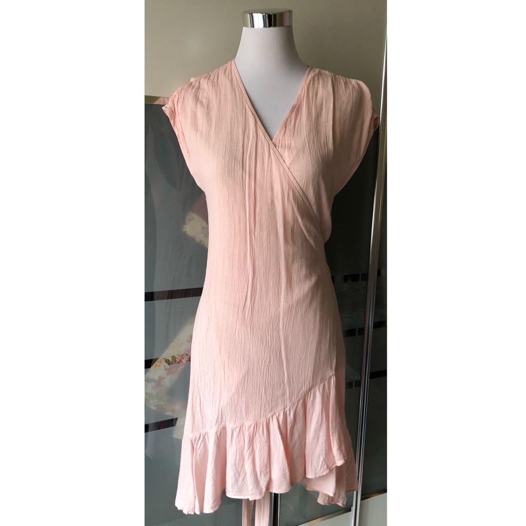 H&m blush hotsell pink dress