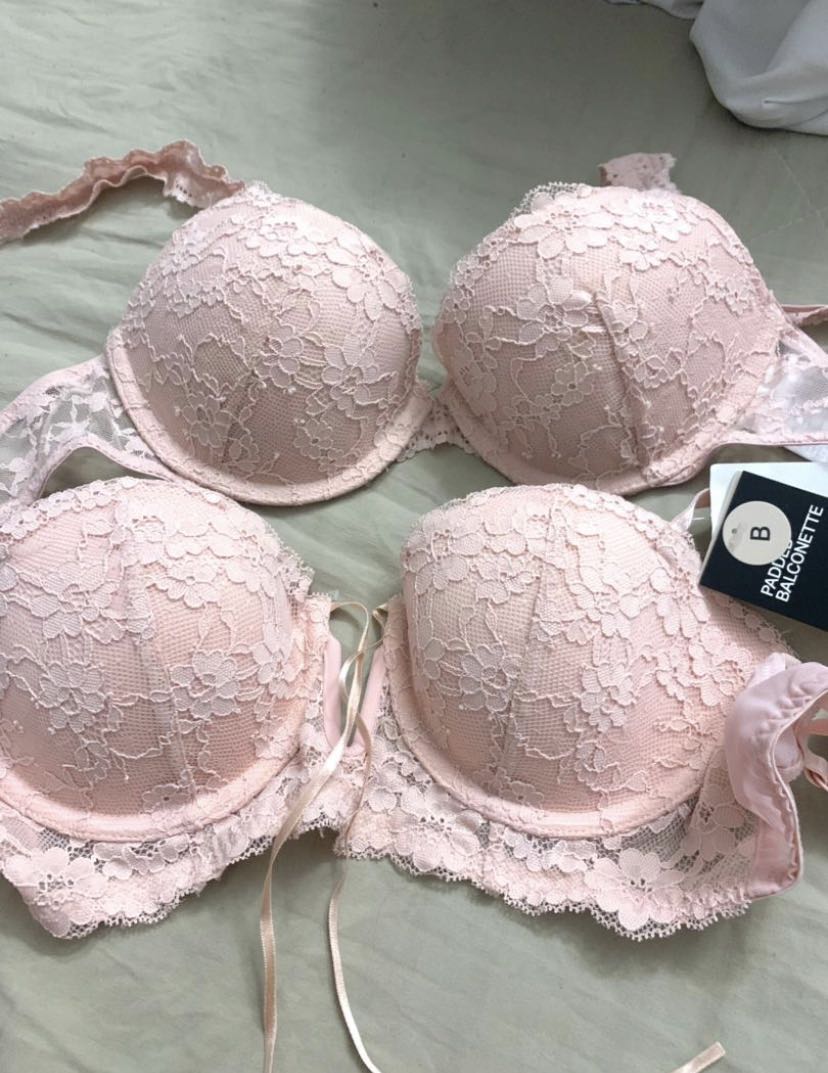 H&m lace bra (70B & 75B), Women's Fashion, New Undergarments & Loungewear  on Carousell