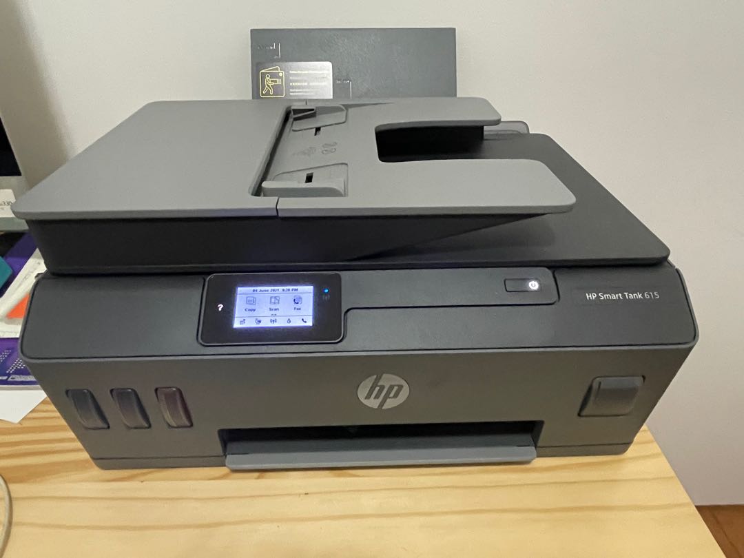 HP Printer Smart Tank 615 wireless all in one, Computers \u0026 Tech, Printers,  Scanners \u0026 Copiers on Carousell