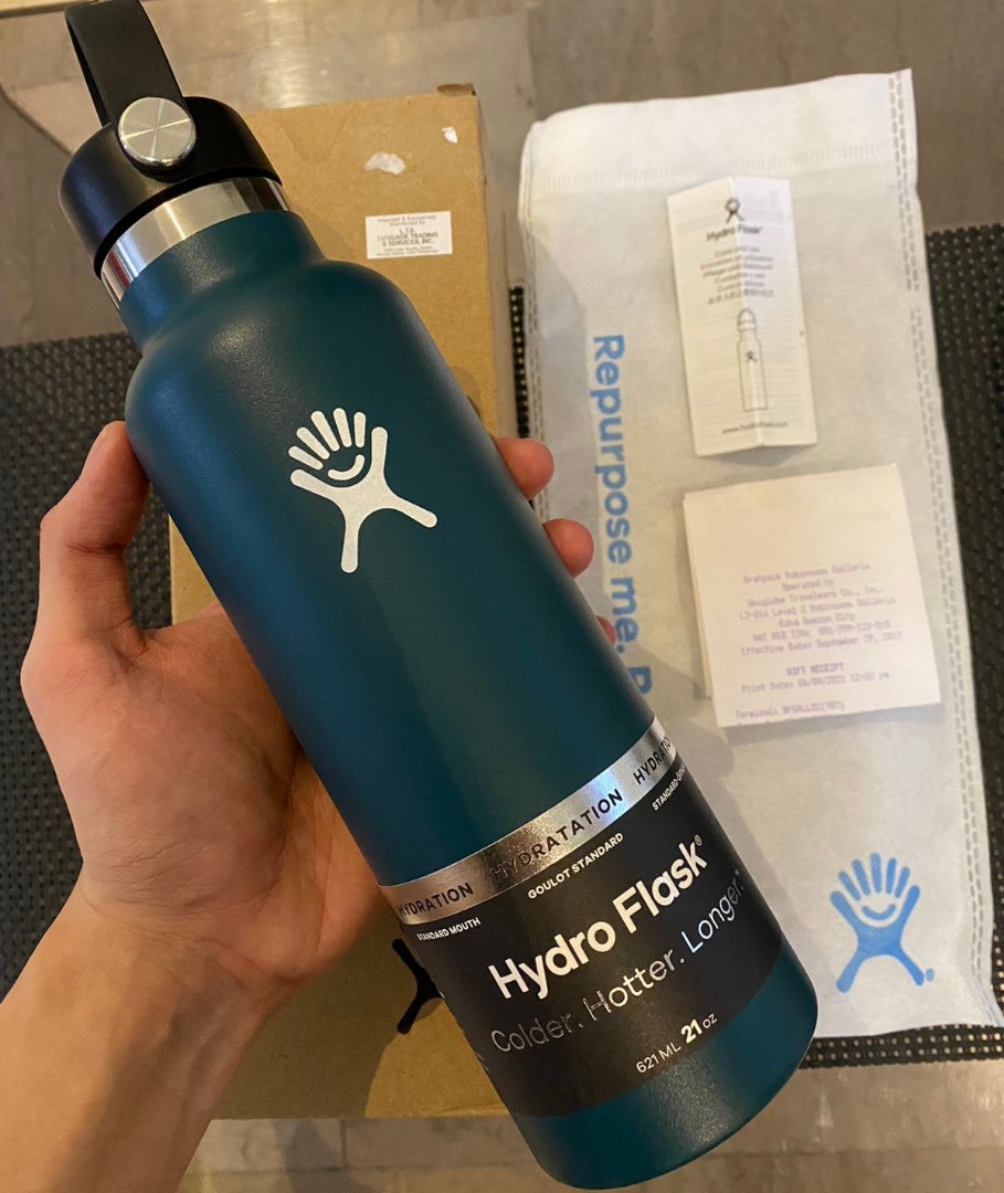 Hydro flask jade color top