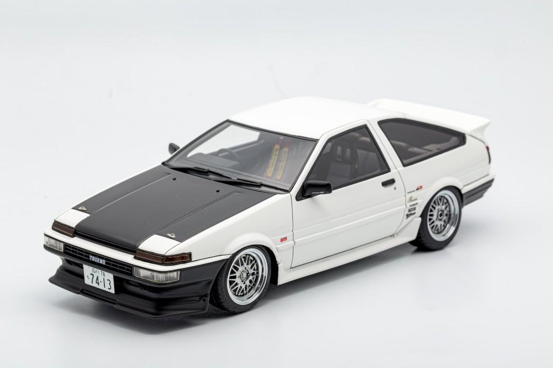 罕有IG 1/18 Toyota AE86 TK-Street Early Ver White IG1772 土屋圭市 