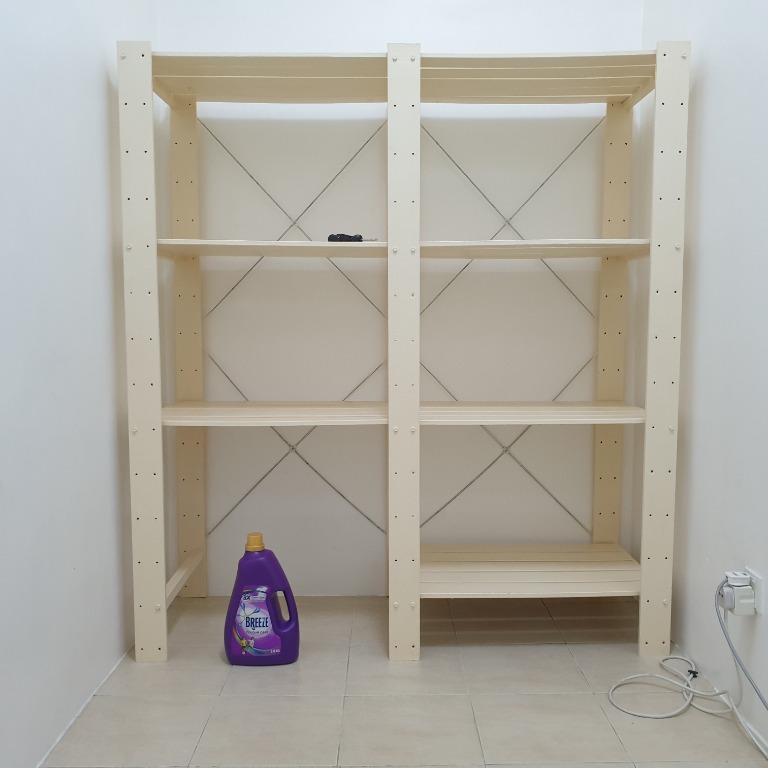 IKEA IVAR (discontinued version) PINE WOOD YELLOWED WHITE COLOUR