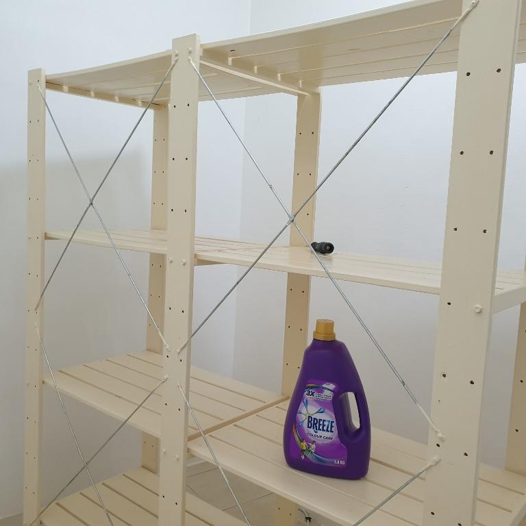 IKEA IVAR (discontinued version) PINE WOOD YELLOWED WHITE COLOUR