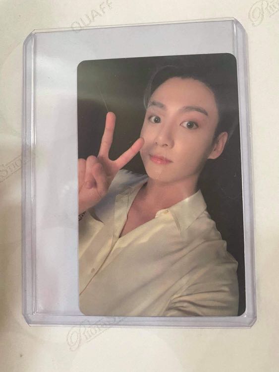 JUNGKOOK LUCKY DRAW PC (BE DELUXE), Hobbies & Toys, Memorabilia