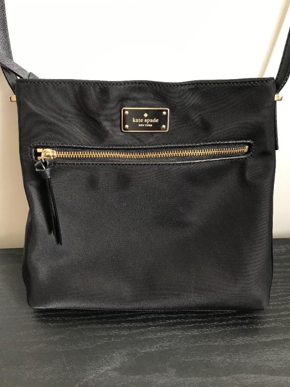 Kate Spade Wilson Road Dessi Nylon Crossbody Black