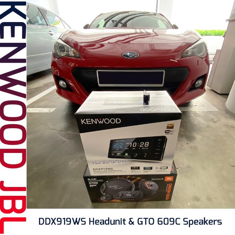 Kenwood DDX919WS I JBL GTO 609C I Reverse Camera, Audio, Other Audio