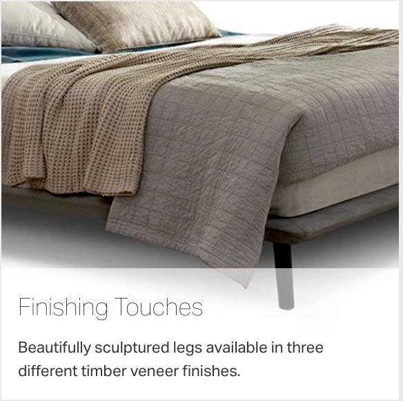 King Living "Neo" bedKing size + tempur mattress (old, free gift