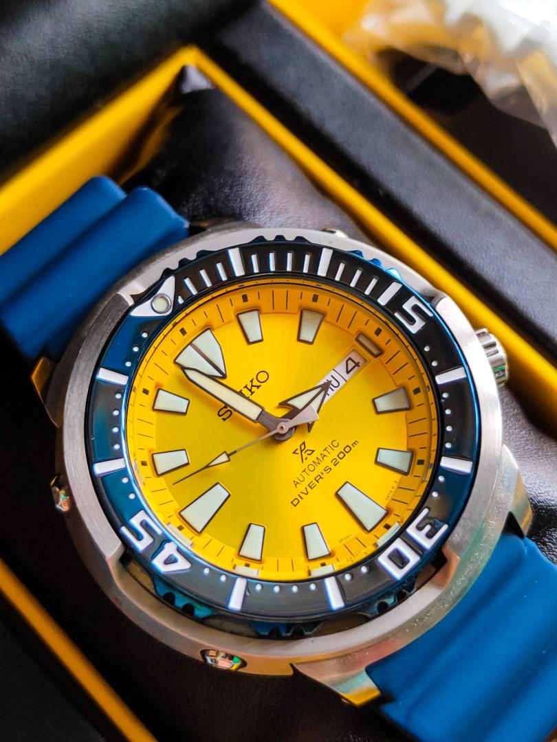 LIMITED EDITION SEIKO BLUE BUTTERFLY FISH BABYTUNA., Men's Fashion, Watches  & Accessories, Watches on Carousell