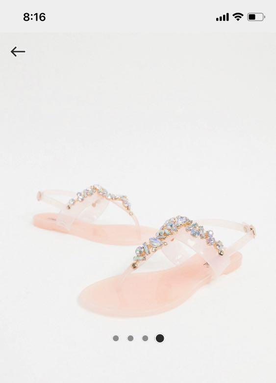 London rebel sales jelly sandals