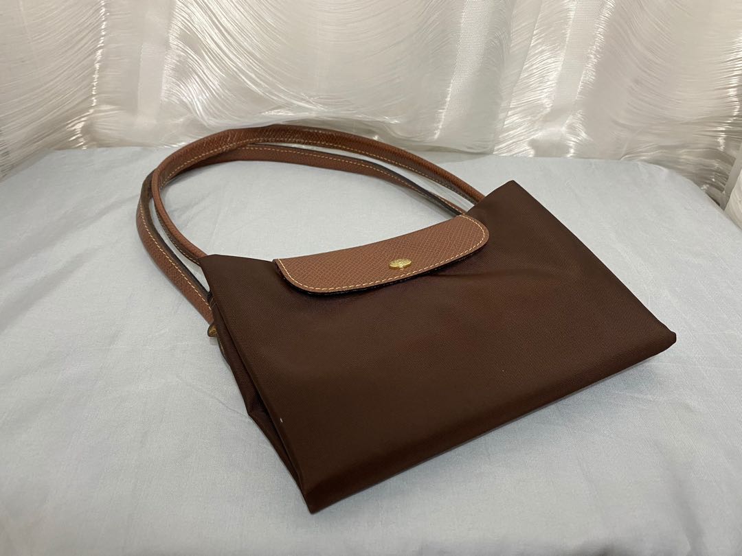 longchamp le pliage large brown