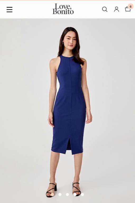 Navy bodycon dress Clearance