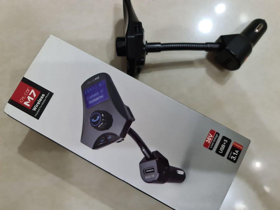Anko bluetooth car hands sales free rechargeable