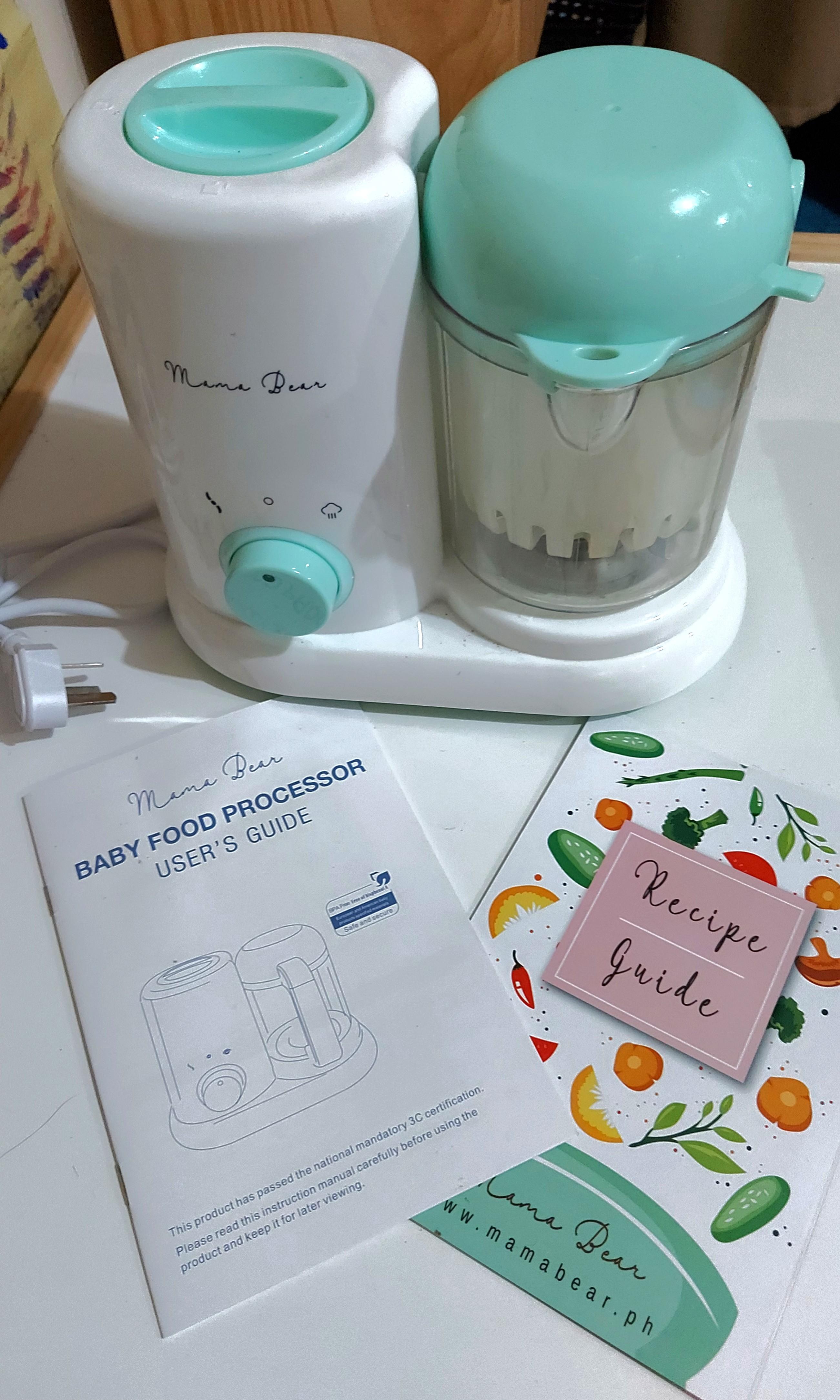 Mama Bear Baby Food Maker Processor