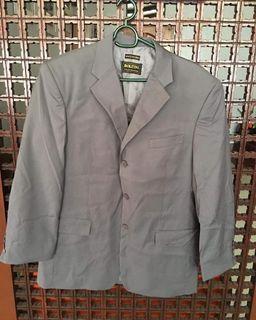 men’s 2 pc suit color gray
